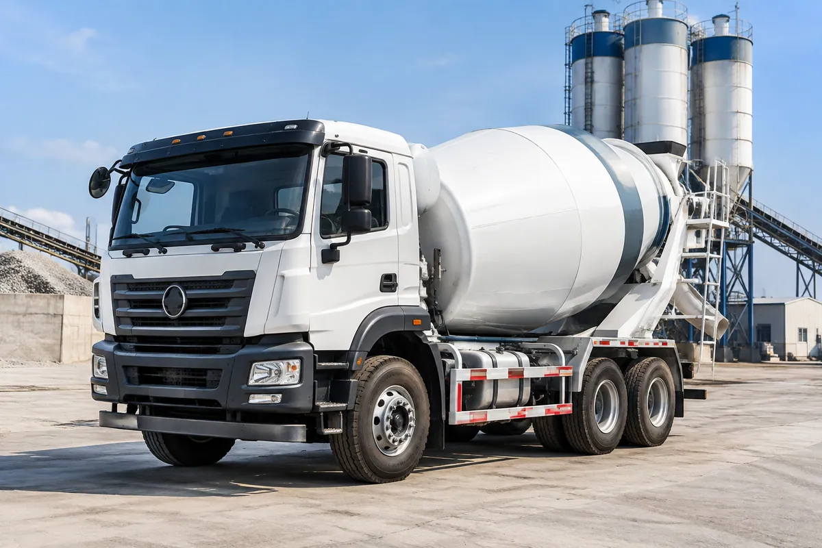 豪沃 6x4 搅拌车